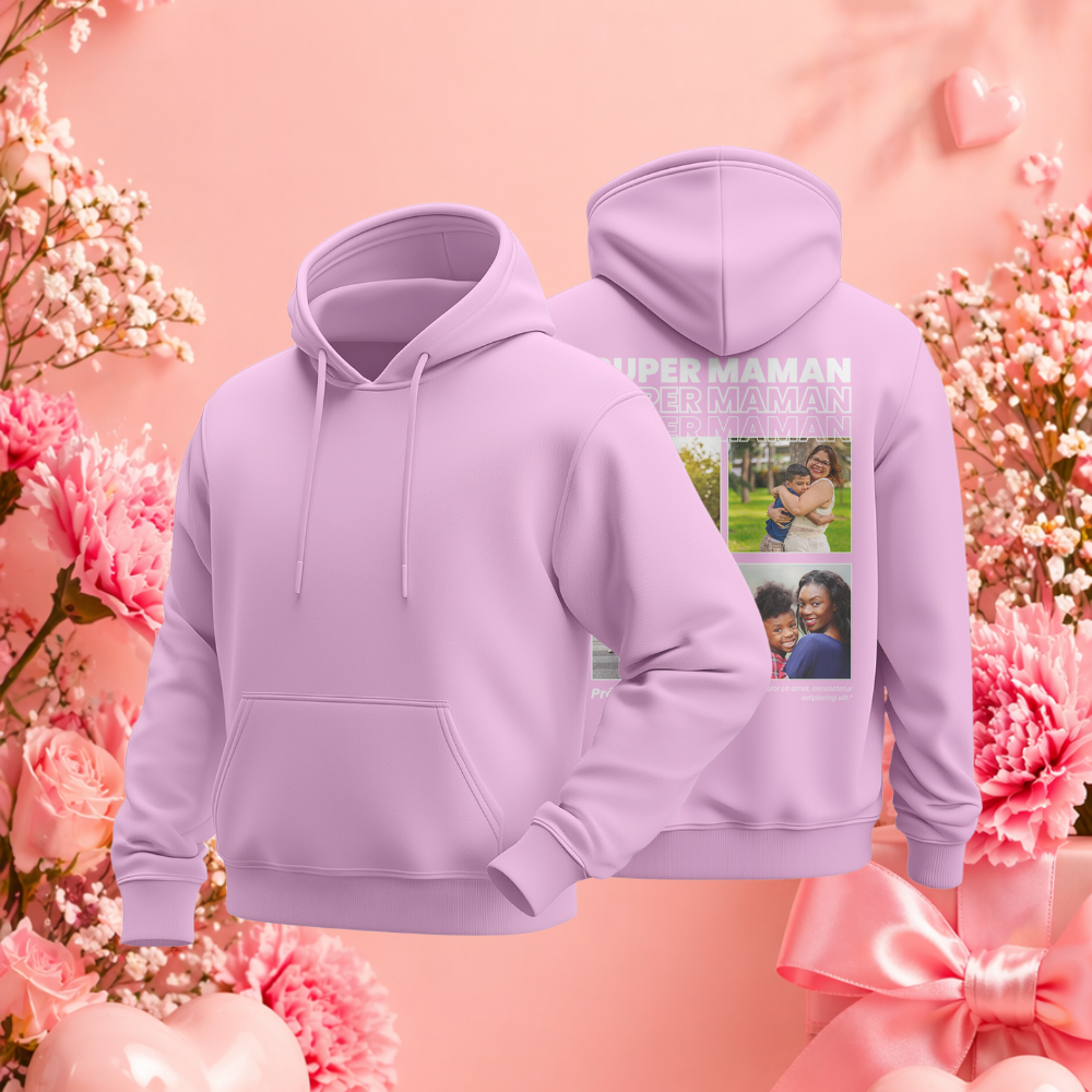 Sweatshirt unisexe personnalisé Fête des Mères