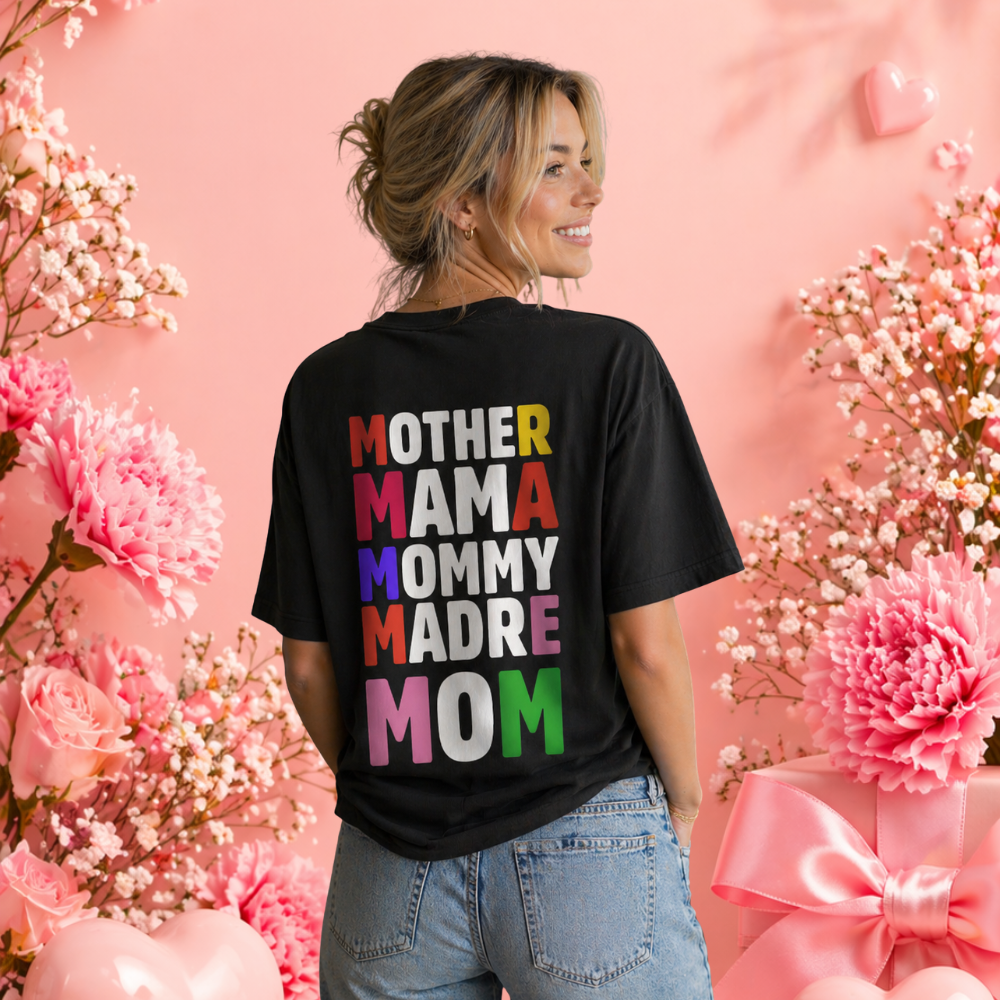 T-shirt oversized Fête des Mères