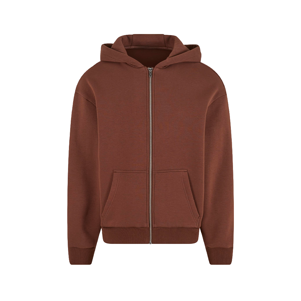 Sweatshirt à capuche zippé personnalisé homme