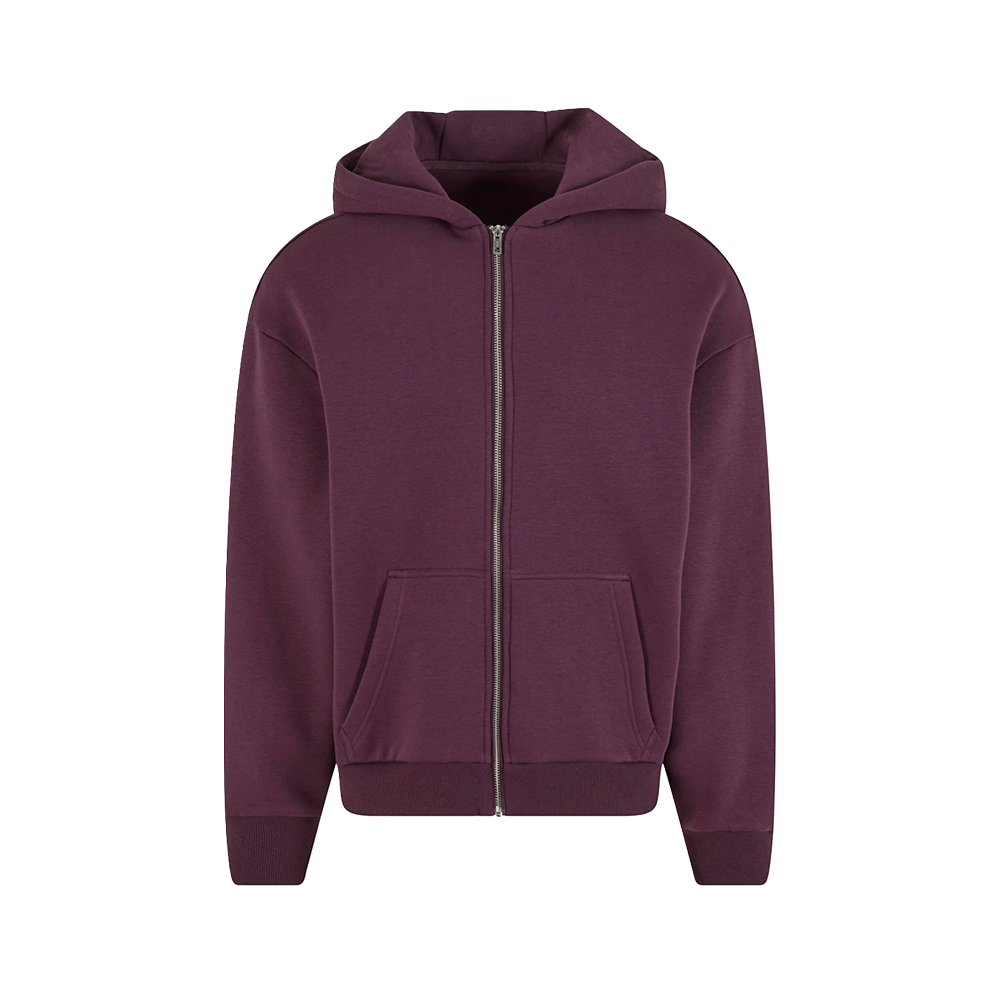 Sweatshirt à capuche zippé personnalisé homme