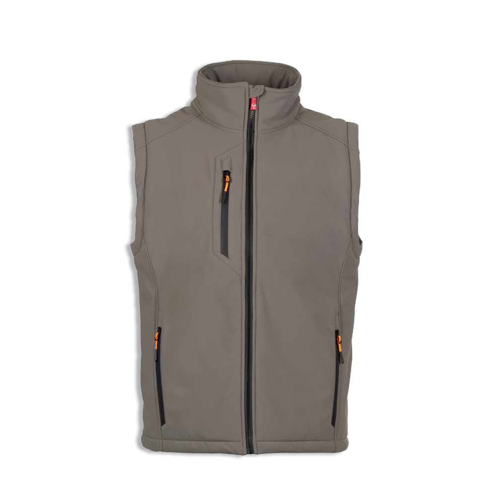Gilet softshell personnalisé homme | Creek Vest Pad