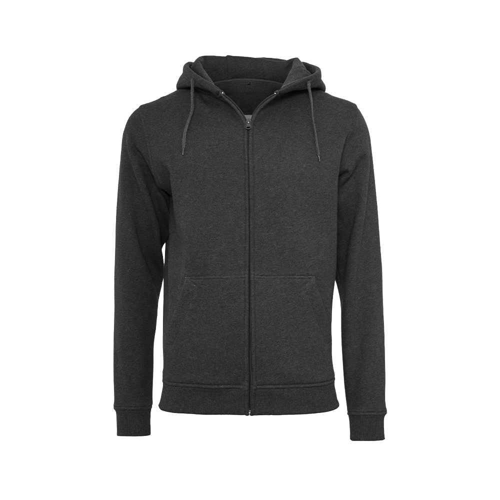 Sweatshirt à capuche zippé épais personnalisable homme