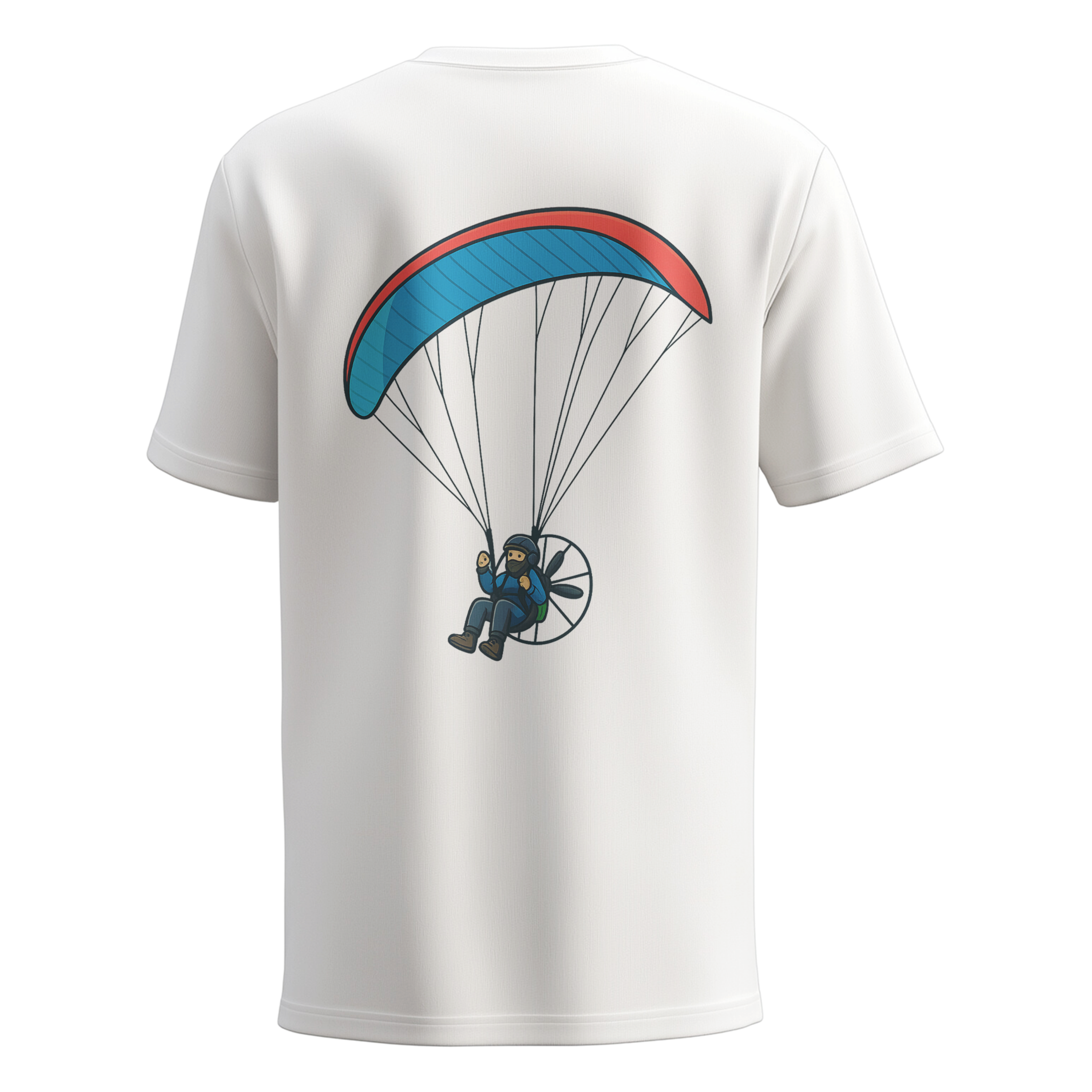T-shirt Ça démarre ça plane
