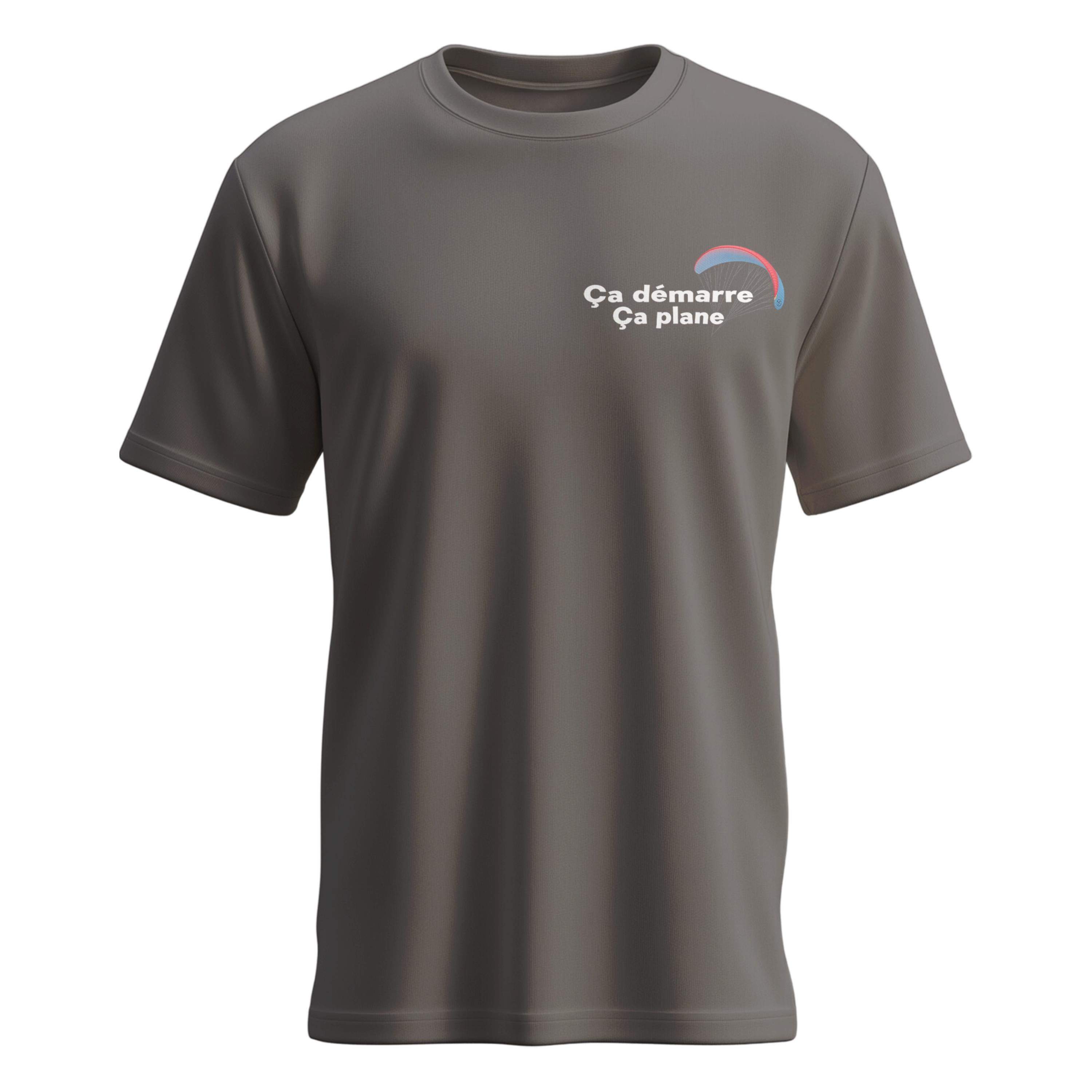 T-shirt Ça démarre ça plane