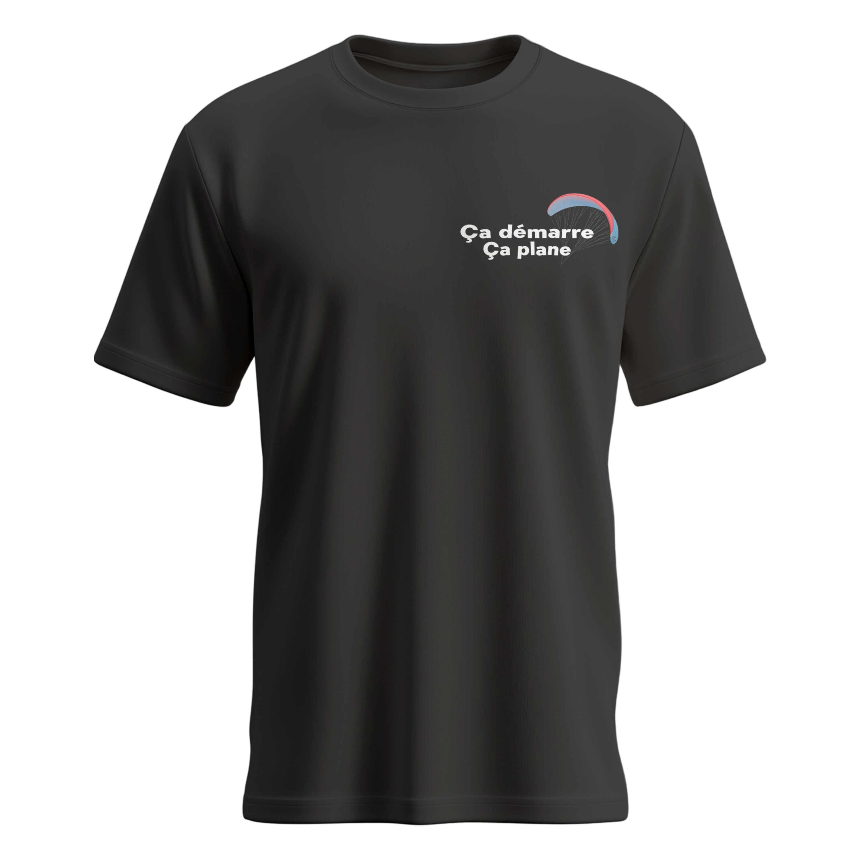 T-shirt Ça démarre ça plane