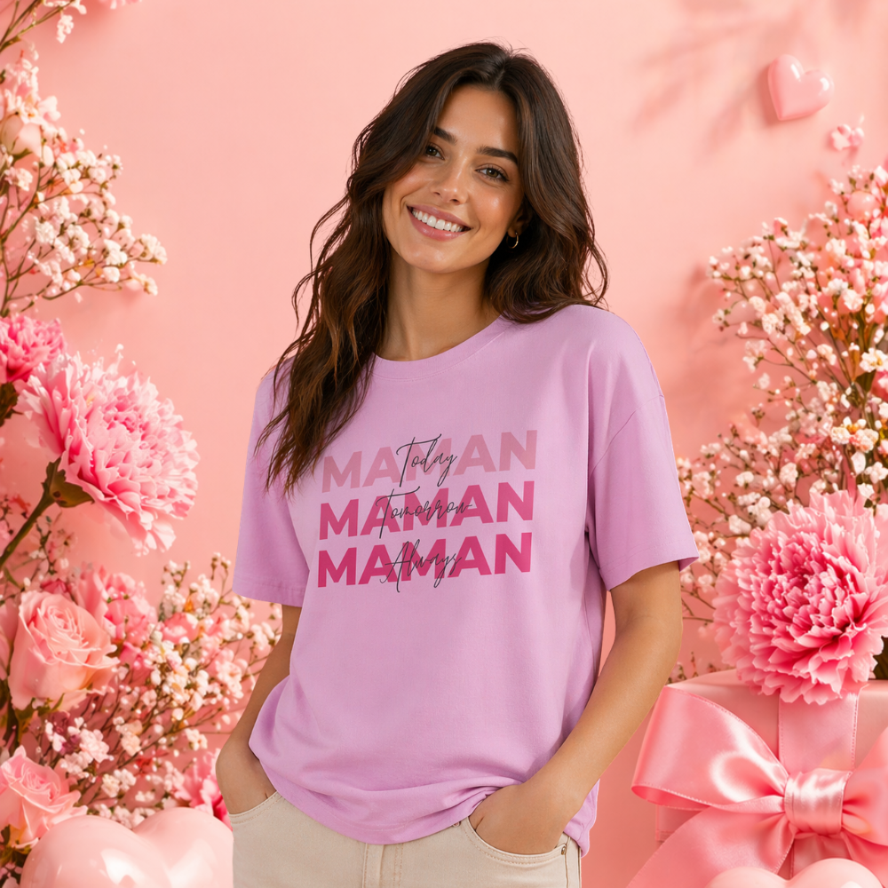 T-shirt oversized Fête des Mères