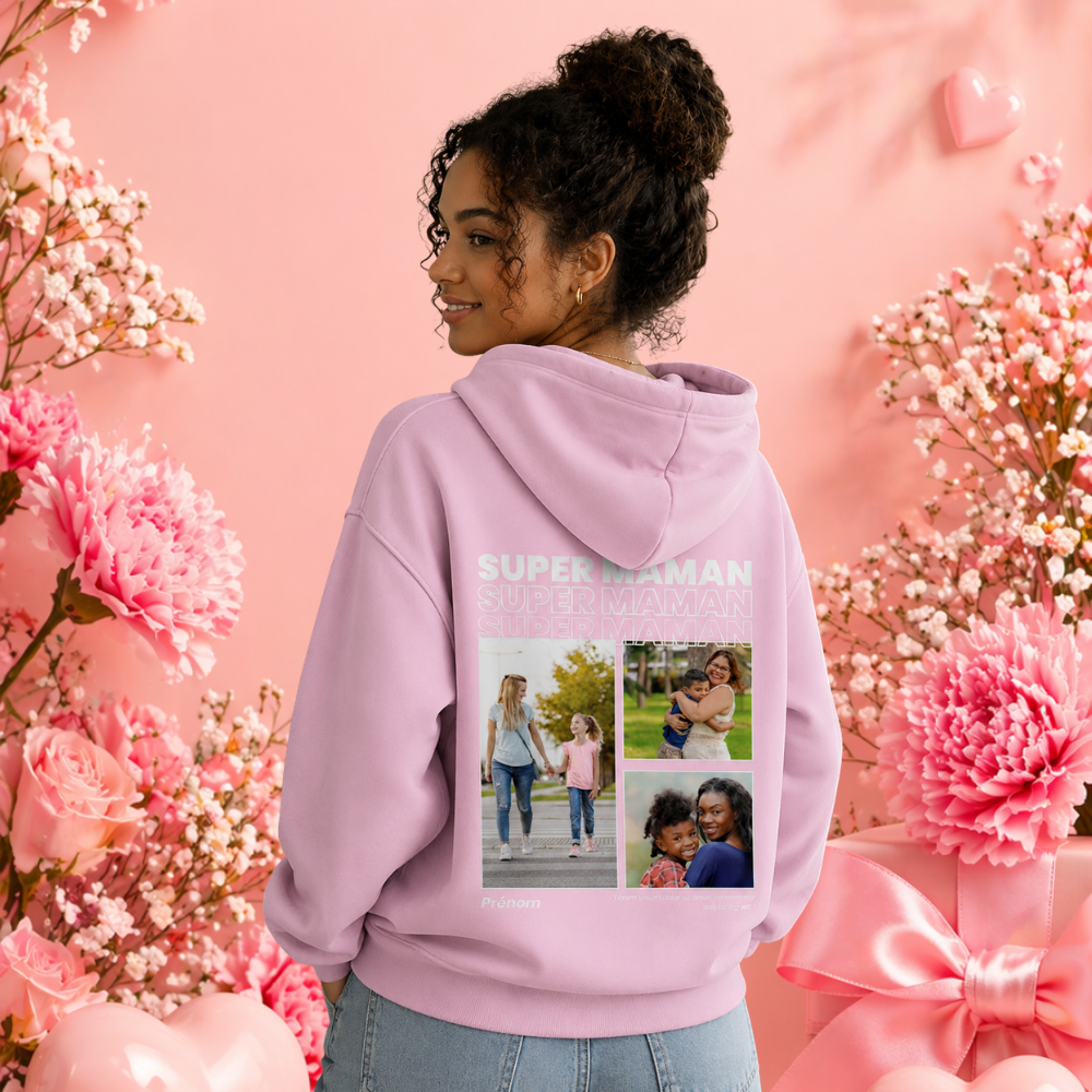 Sweatshirt unisexe personnalisé Fête des Mères
