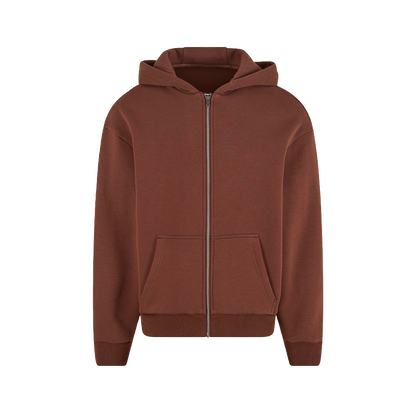 Sweatshirt à capuche zippé personnalisé homme