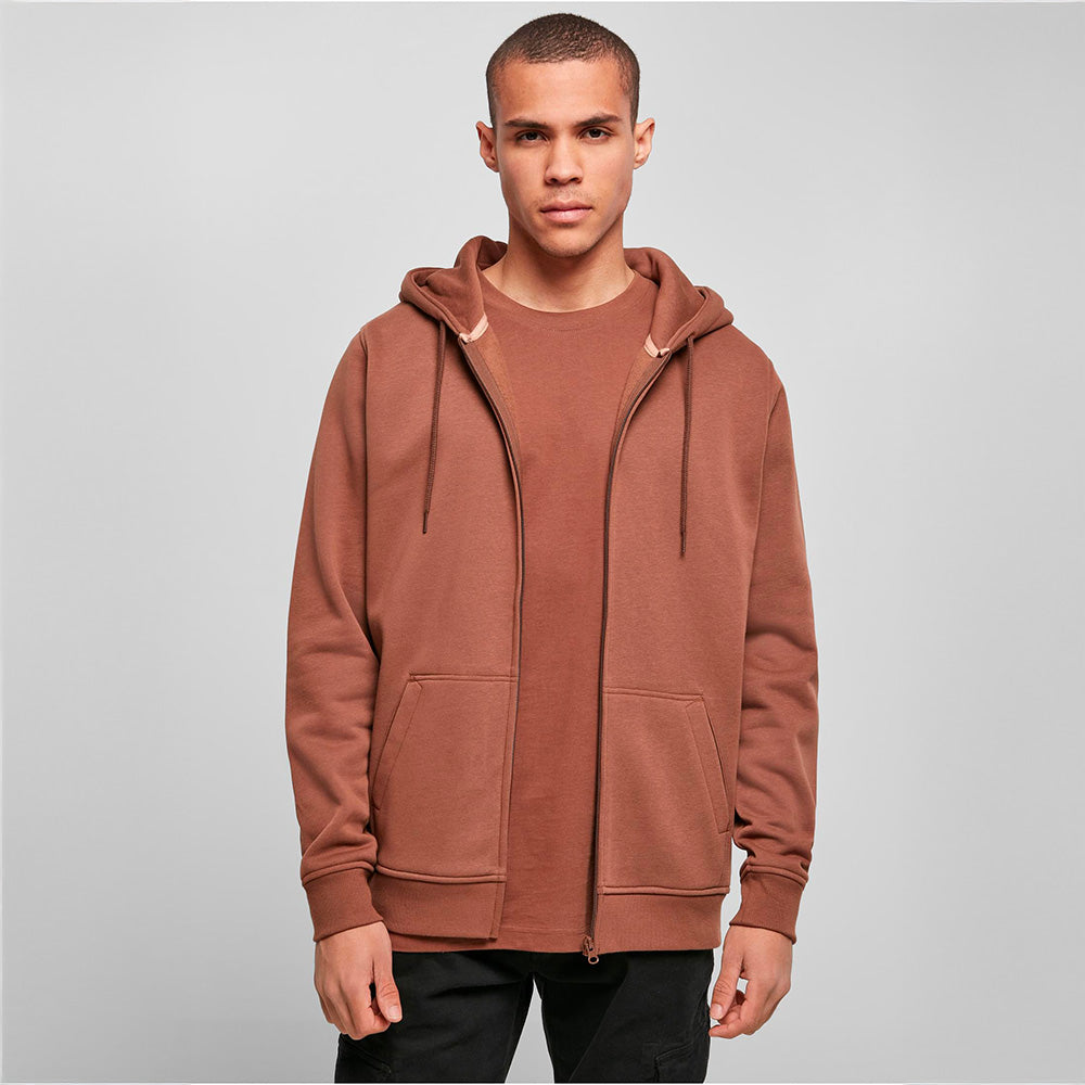 Sweatshirt à capuche zippé épais personnalisable homme