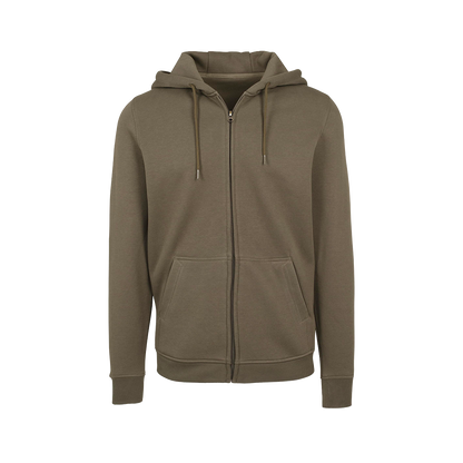 Sweatshirt à capuche zippé épais personnalisable homme