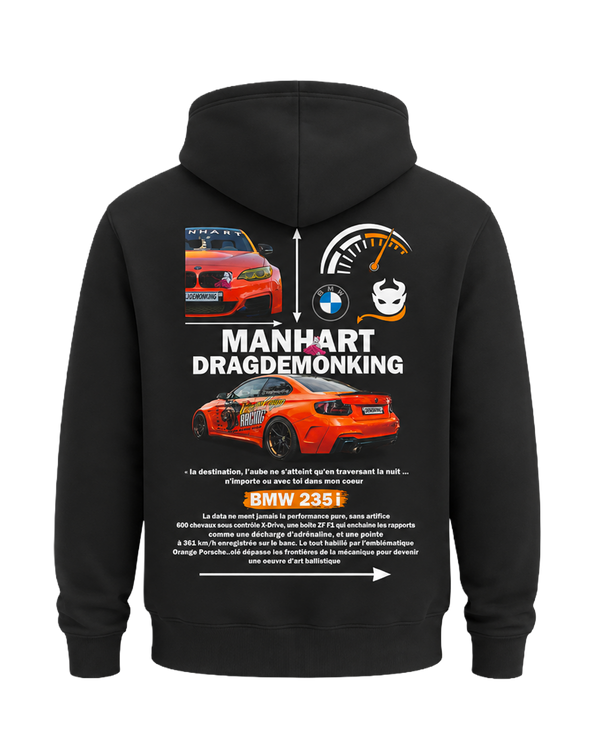 Sweat Manhart dos noir