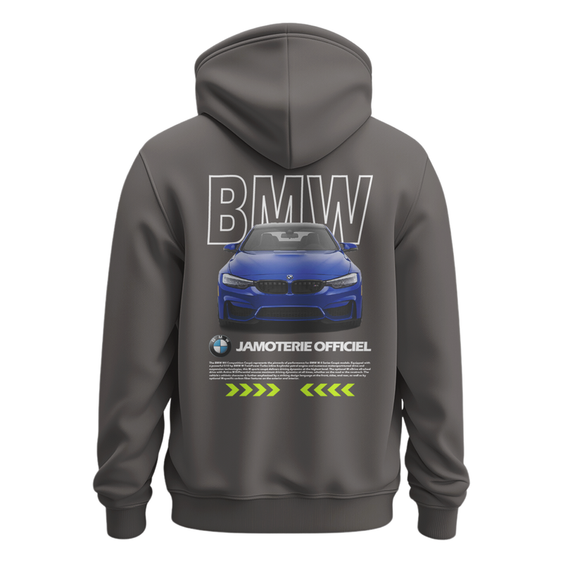 Sweat BMW gris dos