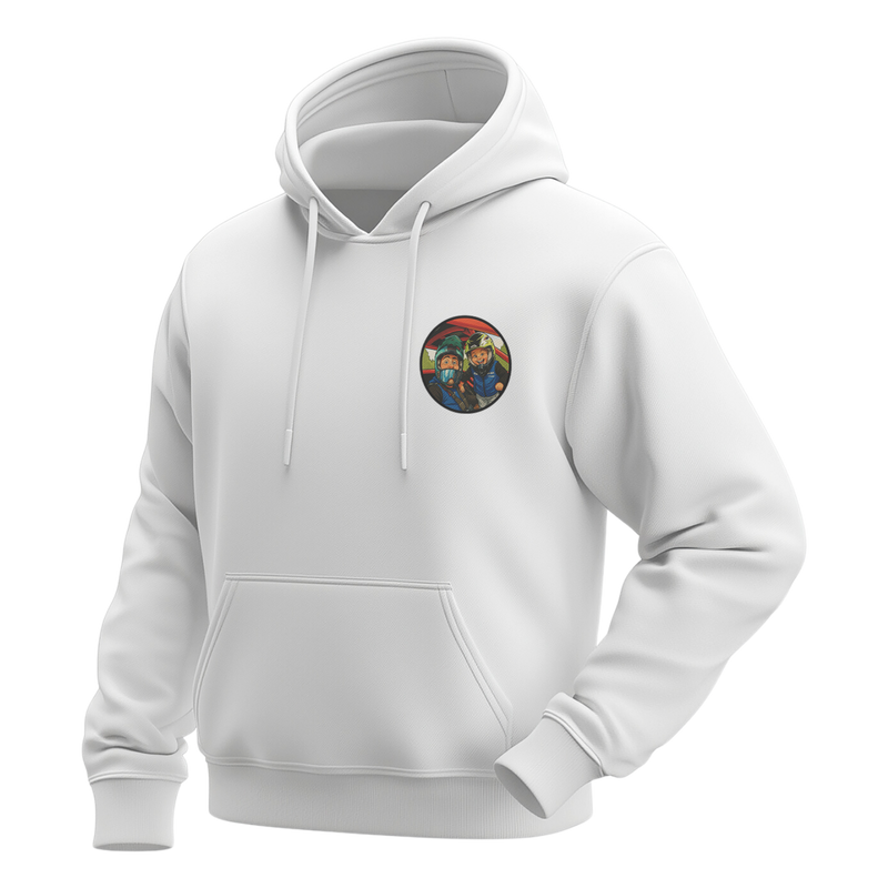 Sweat Jamoterie blanc face
