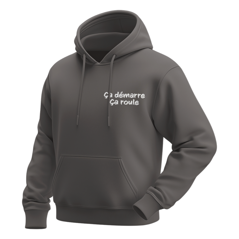 Sweat Jamoterie BMW M4 gris face