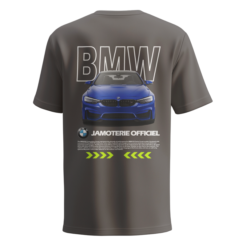 T-shirt BMW gris dos