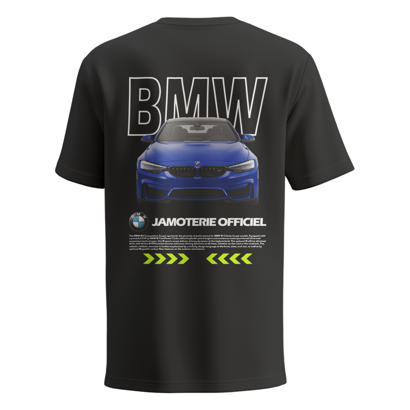 T-shirt BMW noir dos