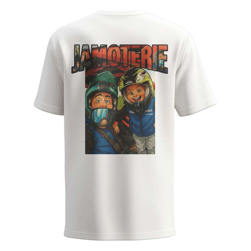 T-shirt Jamoterie blanc dos