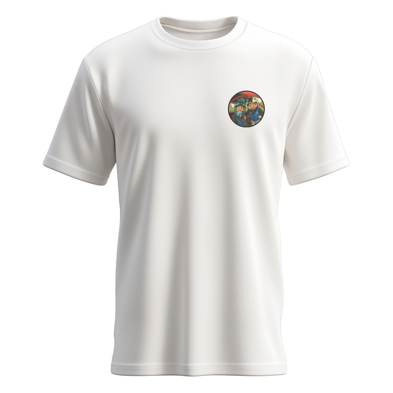T-shirt Jamoterie blanc face