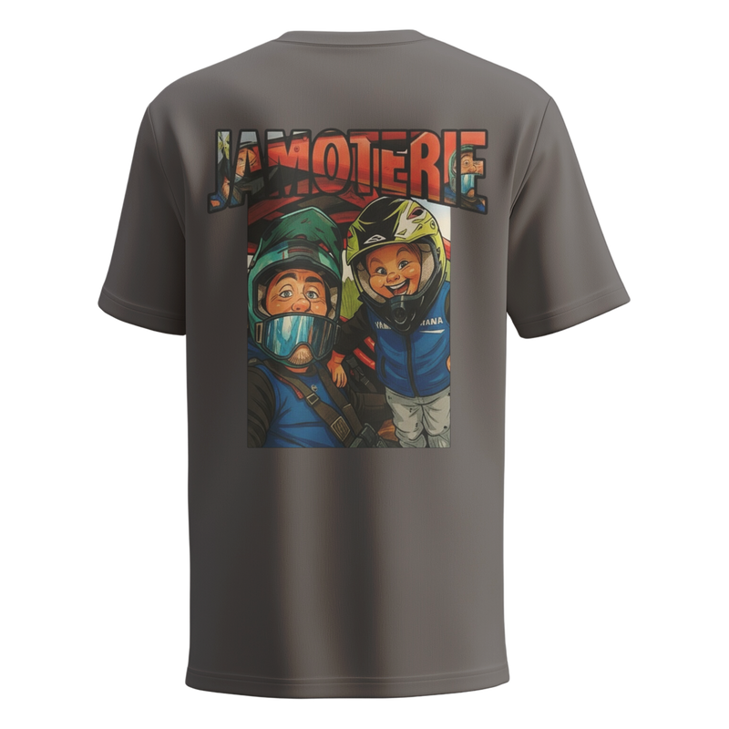 T-shirt Jamoterie gris dos