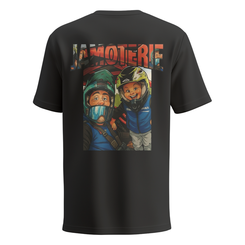 T-shirt Jamoterie noir dos
