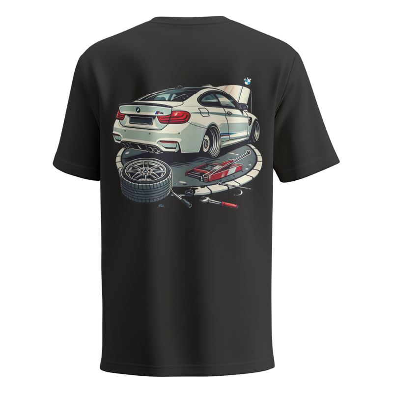 T-shirt Jamoterie BMW M4 noir dos